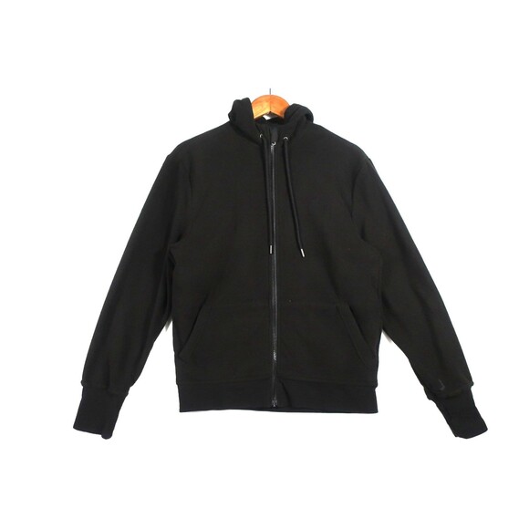 SCOTTeVEST Black Microfleece Hoodie Jacket Full Zip 21 Pockets Technical Men's S - Picture 1 of 13